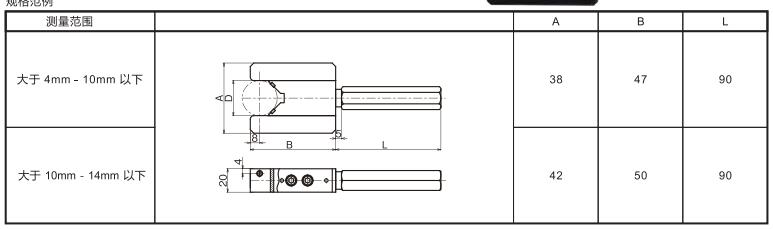 空气量规测头 空气量规测头