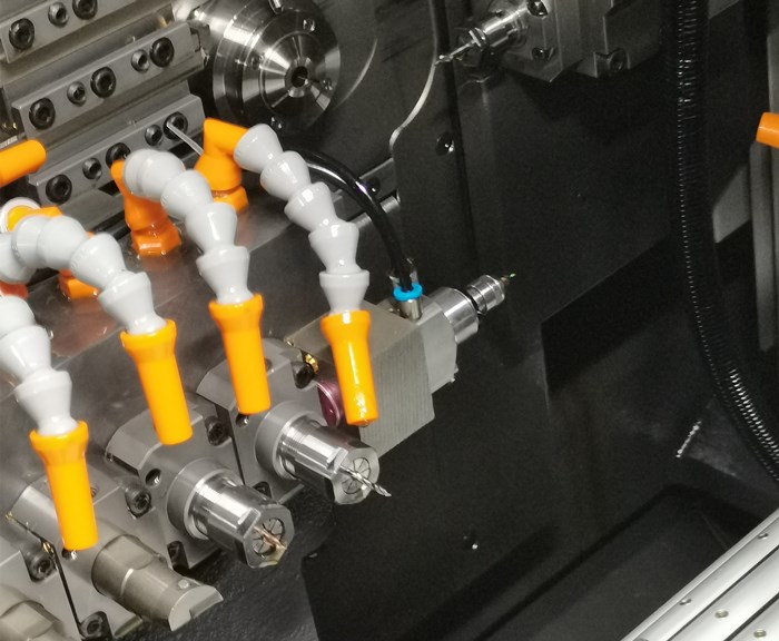 津上S205A侧面加装高频铣